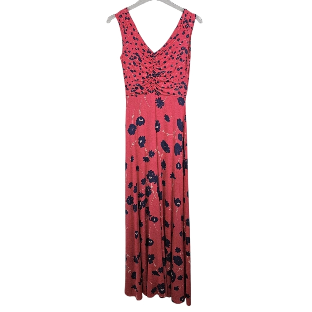 Boden Pink Georgia Blue Floral Maxi Dress NWT - Picture 5 of 11